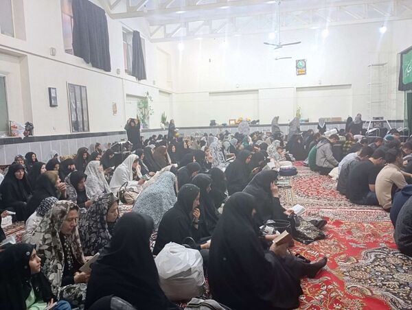 مراسم احیای شب بیست و سوم ماه رمضان در شهر تیتکانلو