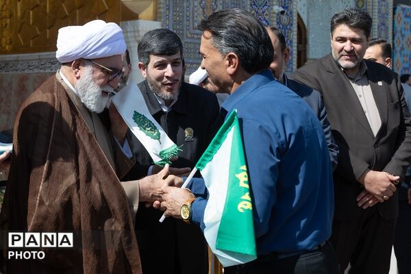 آیین آغاز سال تحصیلی مدارس در حرم مطهر رضوی