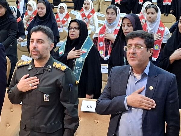 همایش تجلیل از مربیان و دانش‌آموزان پیشتاز برتر شهرستان جم 