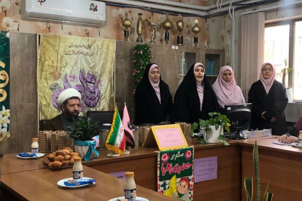 تجلی عطر مهر مادری در جشن میلاد حضرت زهرا(س) مدرسه هدی1 شهر قدس