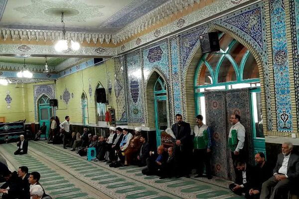 مراسم چهلم شهادت سید مقاومت و سردار نیلفروشان در شهرستان ورامین
