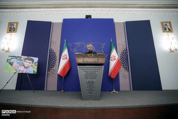 نشست خبری سخنگوی وزارت امور خارجه