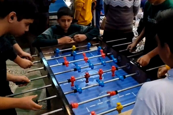 مراسم معنوی اعتکاف دانش‌آموزی