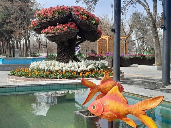 رد پای بهار در مشهد