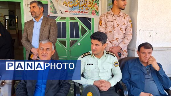 استقبال از شهدای گمنام در دبیرستان حضرت زینب(س) شهرستان لنده