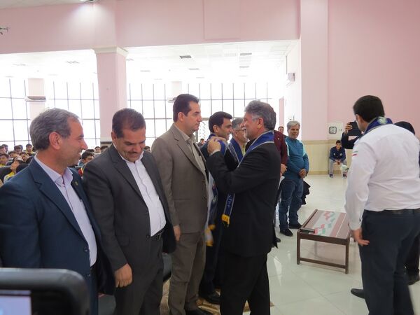 برگزاری اردوی تمشک پسران در اردوگاه شهید چمران بجنورد 