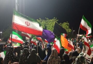 برگزاری مراسم تجمع در شهر شمیل بندرعباس