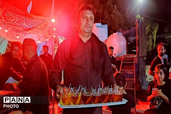 مراسم شام غریبان سالار شهیدان  در حسینیه شهدای شهر بار