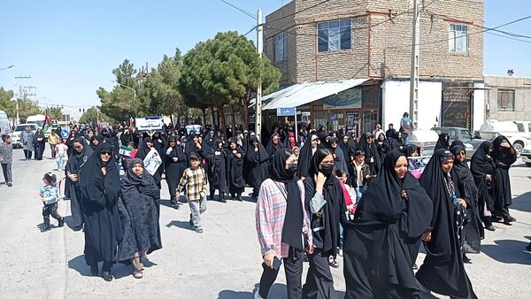 حضور پر شکوه مردم شهرستان جاجرم در راهپیمایی روز جهانی قدس