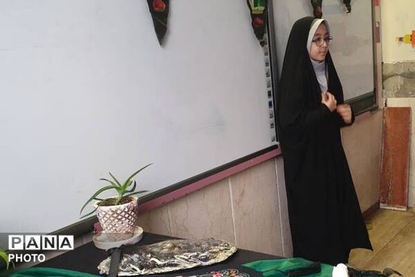برپایی مجلس عزاداری حضرت زهرا (س) در مدارس آزاده و حاتم شهرری