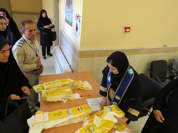 اردوی تمشک دختران بجنورد در اردوگاه شهید چمران 