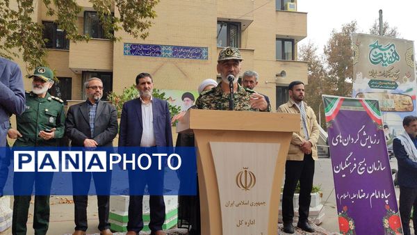 رزمایش گردان‌های بسیج فرهنگیان سپاه امام رضا (ع) در اداره‌کل آموزش و پرورش خراسان رضوی