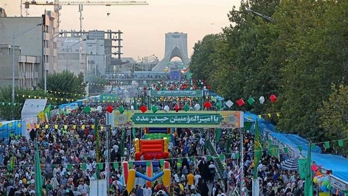جشن میلیونی مردم در عید غدیر ۱۴۰۵