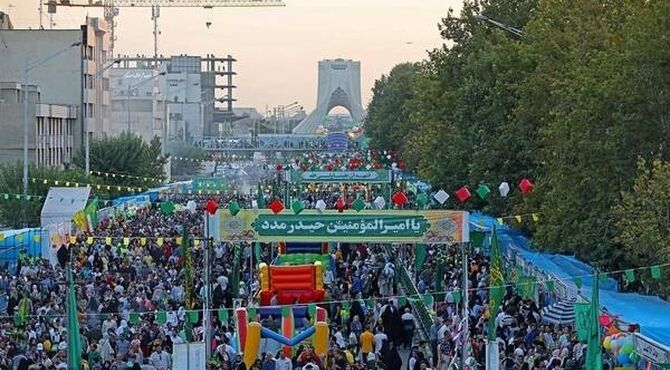 جشن میلیونی مردم در عید غدیر ۱۴۰۵