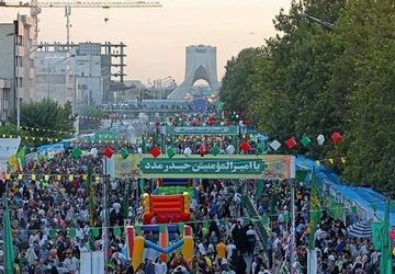 جشن میلیونی مردم در عید غدیر ۱۴۰۵