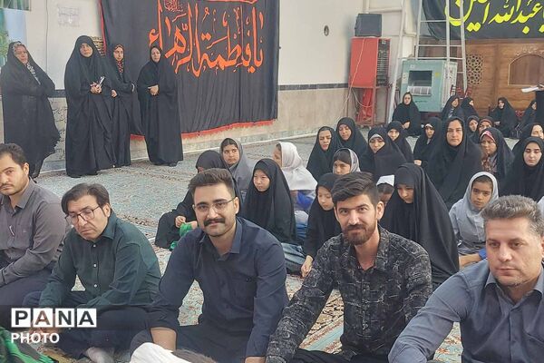 گرامیداشت یاد و خاطره مراسم یادواره شهدای دهستان شاه جهان در  روستای مایوان