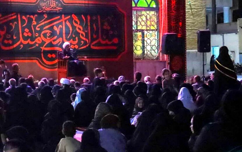 میزبانی امامزاده عمادالدین رباط‌کریم از عزاداران حسینی در دهه اول محرم
