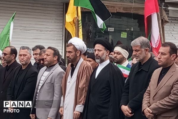 میعادگاه نماز جمعه روز قدس مردم نصیرشهر