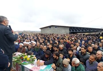تشییع پیکر مطهر «شهید علی اکبر نعمت الهی»