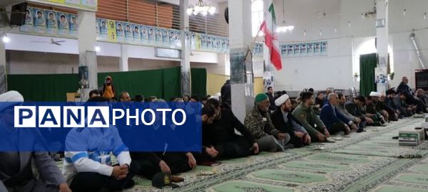 مراسم بزرگداشت سیدالشهدای مقاومت در شهر راز