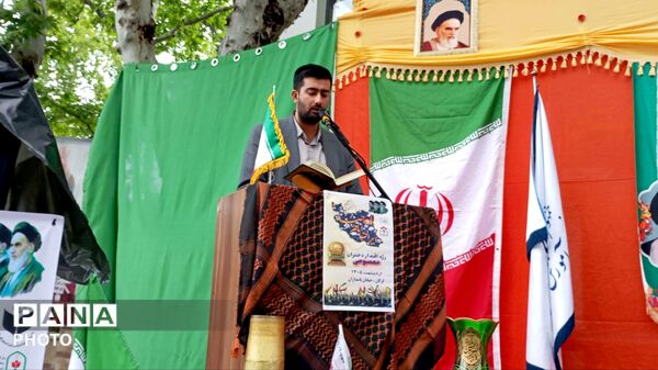 رژه اقتدار دختران معصومی در گرگان
