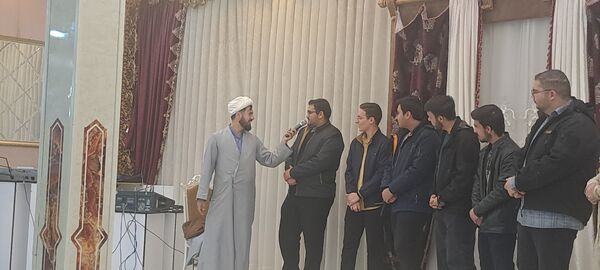  تقدیر از عوامل هیئت فرهنگیان نیشابور 