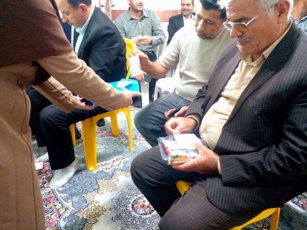 جلسه انجمن اولیا و مربیان در دبیرستان نمونه دولتی مهرورزان خواف