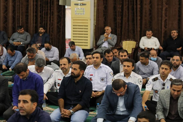 مراسم سوگواری سیدالشهدای خدمت در بوشهر