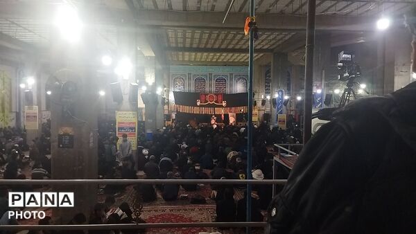 مراسم شب ۱۹ ماه رمضان در مسجد جامع نیشابور 
