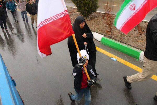 حضور حماسی مردم شهرستان پردیس در راهپیمایی روز قدس با وجود بارندگی