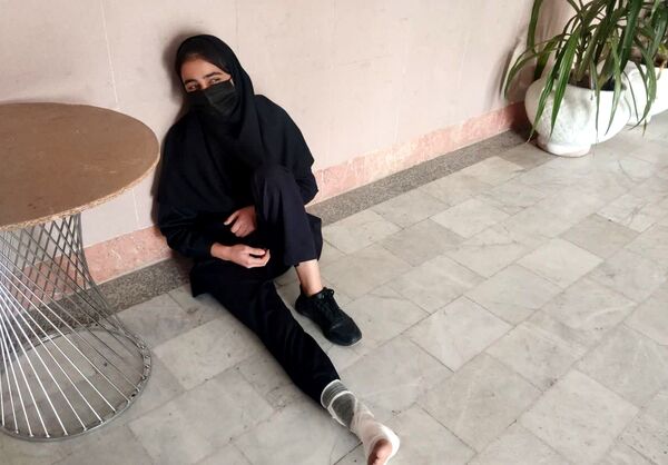 اجرای مانور زلزله در هنرستان شهید شهیدی خلیل آباد 