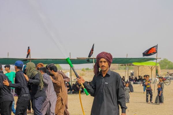 سوگواری عاشورای حسینی در روستای کلات مالک