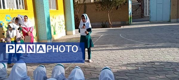 برگزاری صبحگاه انتظار در آموزشگاه فاطمیه خاتم 