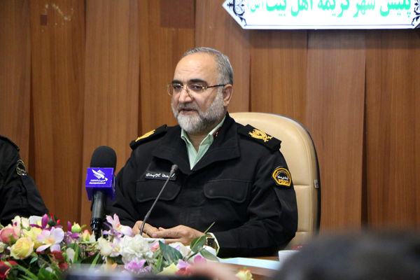 نشست رسانه ای فرمانده انتظامی قم