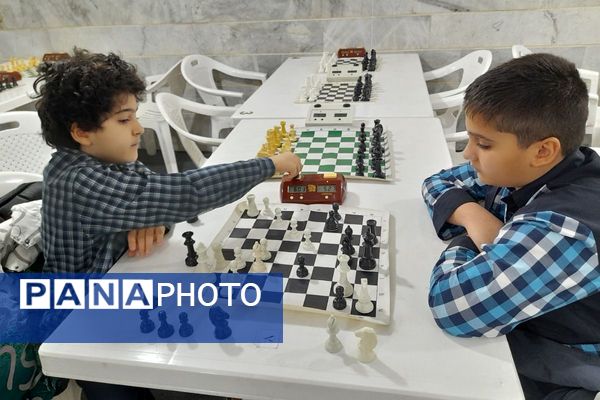 مسابقات منطقه ای شطرنج در مقطع ابتدایی در شهرستان قدس