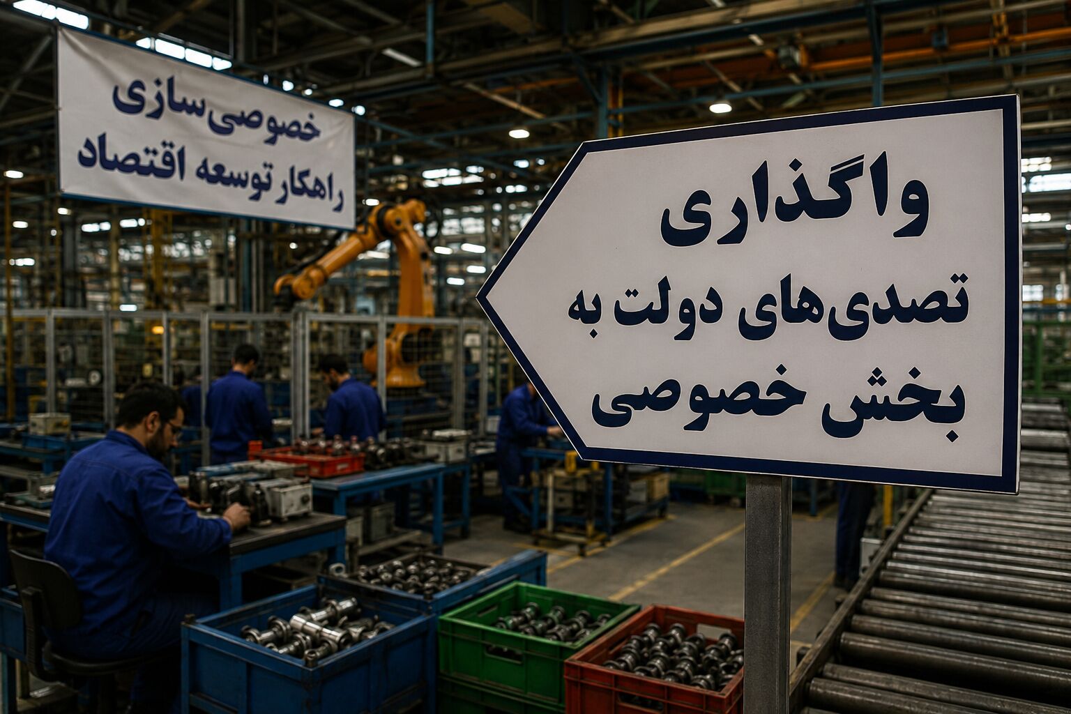 بهترین زمان برای واگذاری تصدی‌های دولت به بخش خصوصی است