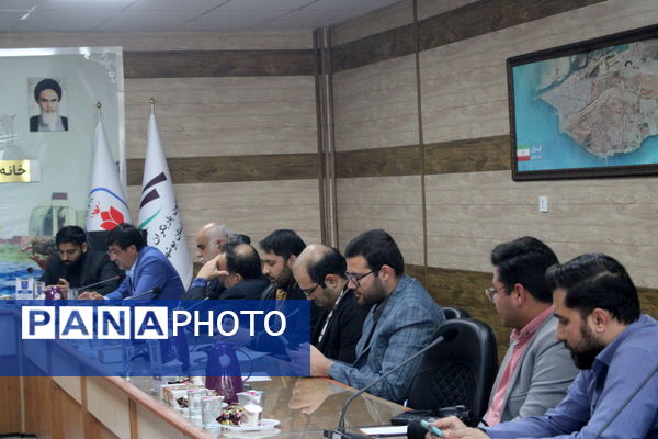 نشست خبری معاون پرورشی و فرهنگی آموزش و پرورش استان بوشهر 