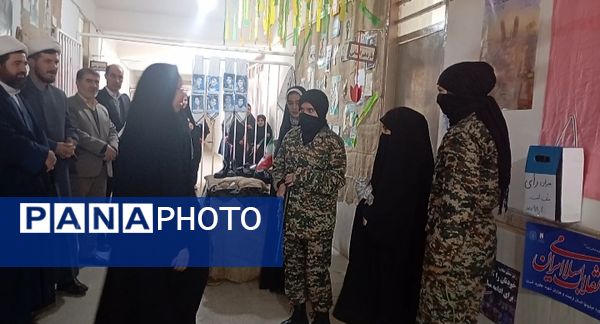 افتتاح مدرسه انقلاب در دبیرستان فضیلت فاروج