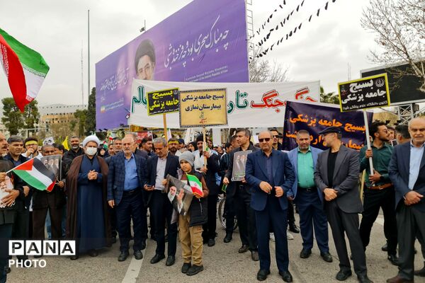 راهپیمایی روز قدس در شیراز