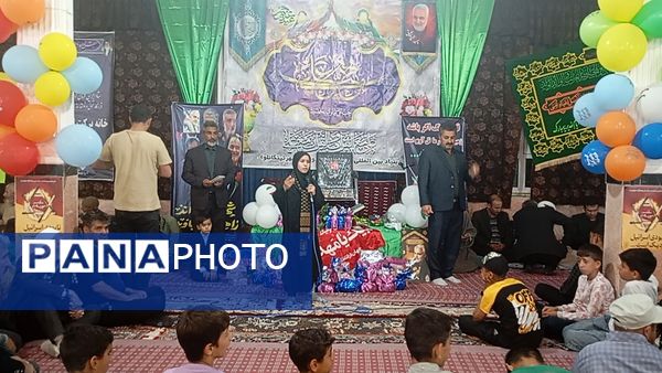 مراسم عید غدیرخم در مسجد جامع شهر تیتکانلو 