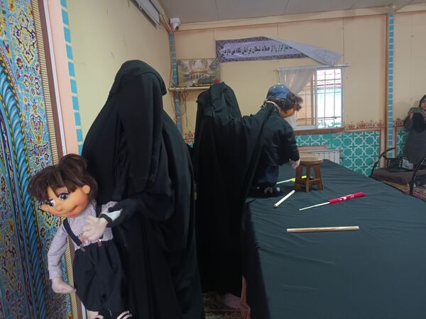 عزاداری ایام شهادت حضرت فاطمه (س) در دبیرستان دخترانه  میرزا جعفر سروقد