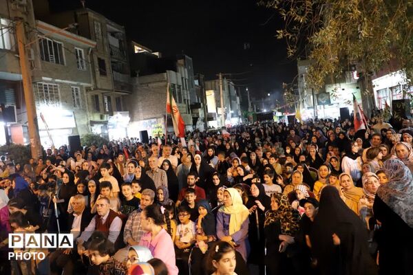 جشن بزرگ کیلومتری عید غدیر در خرمدشت