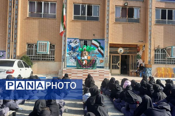 افتتاحیه طرح مصباح الهدی در هنرستان تاجیک بهارستان دو