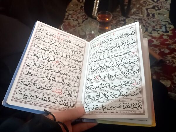 تلاوت دعای کمیل در شهرستان کاشمر