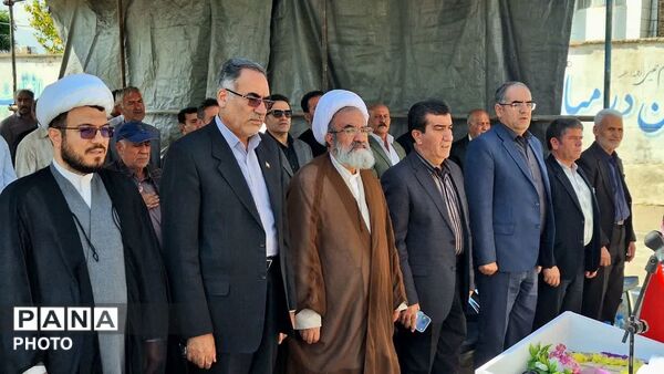 کلنگ‌زنی مدرسه ۱۲ کلاسه در روستای اردکلو شهرستان مرند