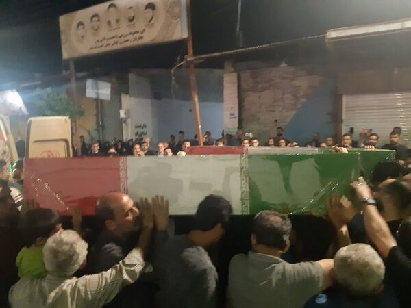 وداع پرشور با شهید ذاکریان در بابل