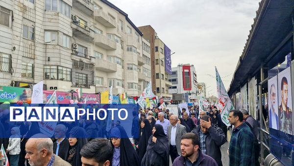 خروش ملت در روز قدس؛ حمایت بی‌وقفه از آرمان فلسطین