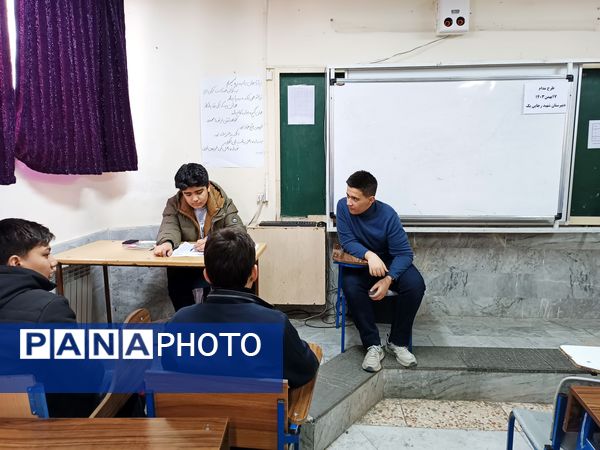 اجرای طرح مدام در دبیرستان شهید رجایی دوره اول متوسطه