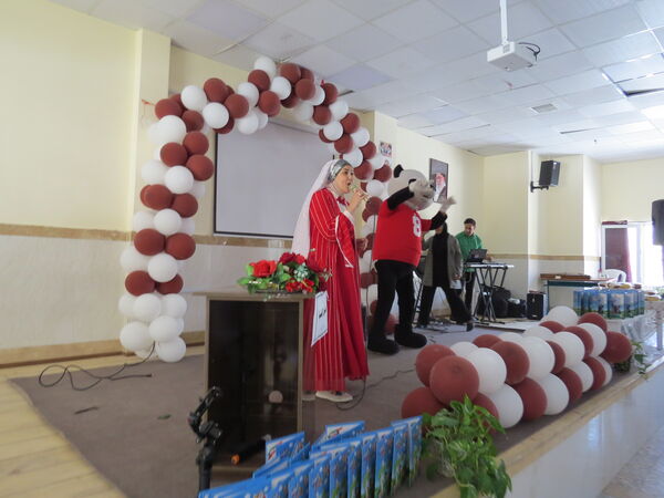 جشن الفبا در مدرسه دخترانه امام خمینی(ره) بجنورد