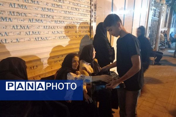 مراسم تعزیه خوانی شهادت حضرت عباس  در قیامدشت